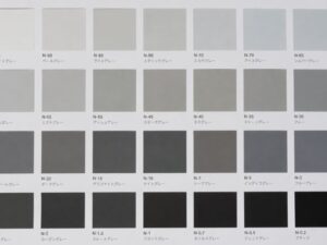 グレー系塗料の色見本一覧